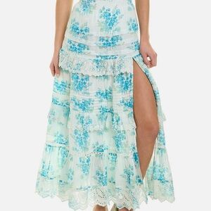 Loveshackfancy Ariah maxi skirt